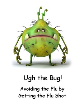 Preview of Ugh the Bug: Flu Shot Social Story