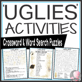 Uglies Activities Scott Westerfield Crossword Puzzle and W