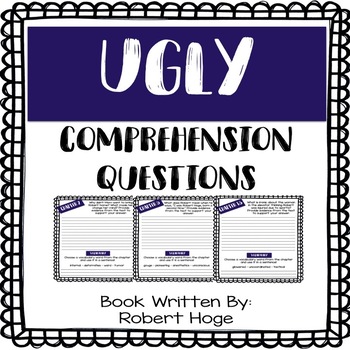 Preview of Ugly - A Memior by Robert Hoge - Comprehension Questions