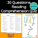 Ugly A Memoir Comprehension Test or Quiz