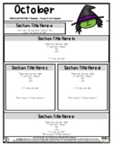 Ugly & Angry Witch - Editable Newsletter Template - #60Cen