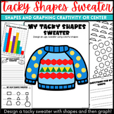 Tacky Winter or Christmas Shapes Sweater a Winter Shapes a