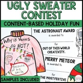 Ugly Christmas Sweater Activity Academic Holiday Fun Chris
