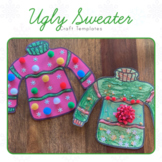 Ugly Christmas Sweater • Arts and Crafts Template