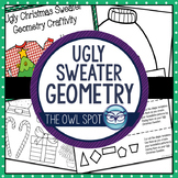 Ugly Christmas Sweater Geometry Translation Craftivity
