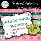 Ugly Christmas Sweater Interactive Game {Do Re Mi Sol La}