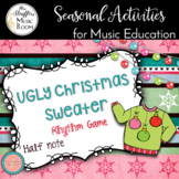 Ugly Christmas Sweater Interactive Game {Half Note}
