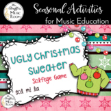 Ugly Christmas Sweater Interactive Game {Sol La Mi}