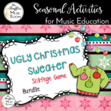 Ugly Christmas Sweater Interactive Solfege Games Bundle
