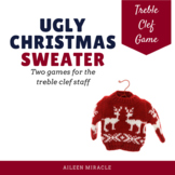 Ugly Christmas Sweater Party {Two games for practicing tre