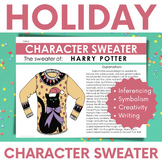 Ugly Christmas Character Sweater: Fun Holiday Writing, ELA