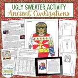 Ugly Holiday Sweater Activity - Ancient Civilizations