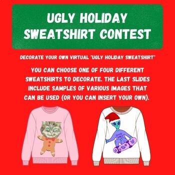 Preview of Ugly Holiday Sweater Contest