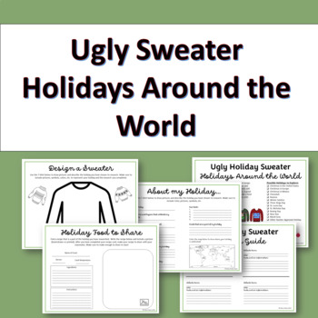 Preview of Ugly Holiday Sweater Holidays Around The World Project