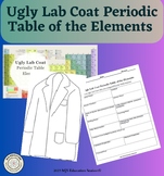 Ugly Lab Coat Periodic Table Elements project Learn about 