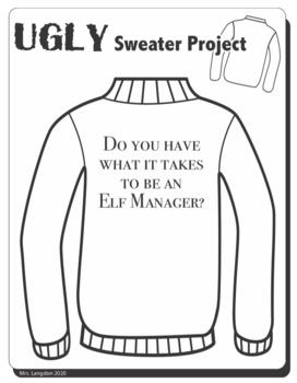 Preview of Ugly Sweater Activity