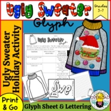 Ugly Sweater Holiday Art & Writing Activity: Printable Gly