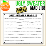 Ugly Sweater Activity (Like A Mad Lib)