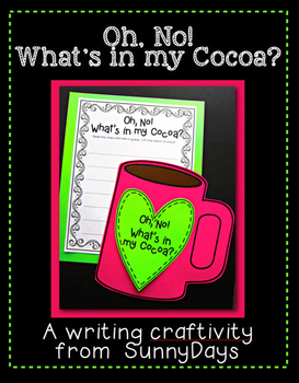 Preview of Uh, Oh! What's in my Cocoa? {A winter craftivity and writing project}