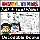 Ui, Ue, Ew Vowel Teams Decodable book and Activities | lon