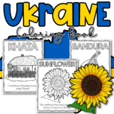 Ukraine Coloring & Information Book