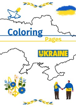 Preview of Ukraine. Coloring Pages