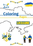 Ukraine. Coloring Pages