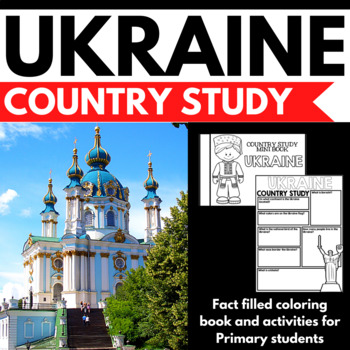 Preview of Ukraine Country Study Research Project -Differentiated Reading Comprehension
