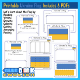 Ukraine Flag Activity | Ukrainian Flag Craft Differentiate