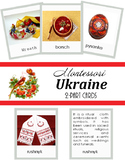 Ukraine Information Activity Montessori 2-part Cards Count