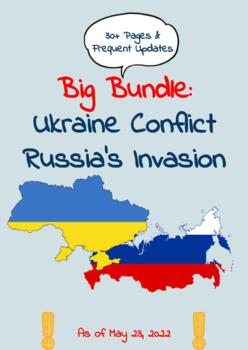 Preview of Ukraine & Russia - Bundle With All You Need To Teach (Ukraine Conflict / War)