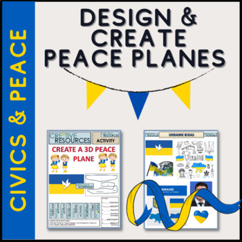 Preview of Ukraine Russia War - Peace Planes Activity