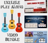 Ukulele Accompaniment Play Along Bundle - Cups, Counting S