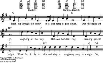 Ukulele Christmas : 2, 3 & 4-Chord Songs in Ukulele-Friendly Keys