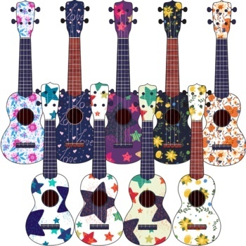 ukulele decoration ideas