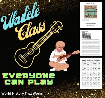 Preview of Ukulele Elective Course Material -Ukulele Elective