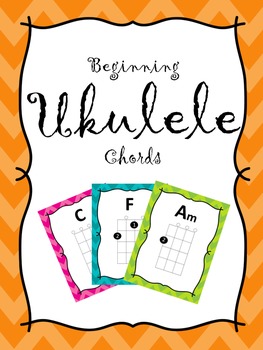 Preview of Ukulele Fingering Posters