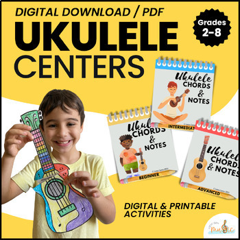 Preview of Ukulele Games and Centers / Digital Downloads Pdf