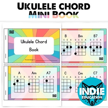 Preview of Ukulele Chord Book With 21 Ukulele Chords