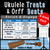 Ukulele Orff 4-Song Pack for Method Enrichment | Ensembles