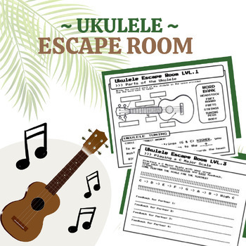 Preview of Ukulele Performance Escape Room!
