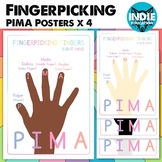 Fingerpicking Fingers for Ukulele and Guitar PIMA