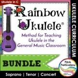 Ukulele Program - Rainbow Ukulele {BUNDLE} - Lessons, Presentation, Student Book
