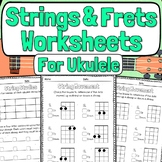 Ukulele Strings And Frets Worksheets