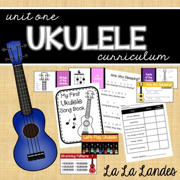 Preview of Ukulele Unit for the Music Classroom- One