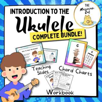 Preview of Ukulele for Beginners! - COMPLETE LESSON BUNDLE for classroom Ukulele program