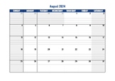 Ultimate 2024-2025 School Year Calendar Templates Bundle M