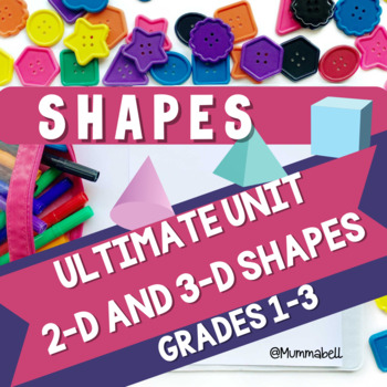 Preview of Ultimate 2D and 3D Shape Geometry Unit