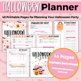 Ultimate 46 Page Printable Halloween Party Planner (Pink)
