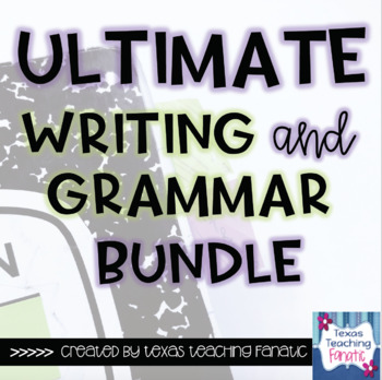 Preview of Ultimate 4th Grade Writing and Grammar BUNDLE